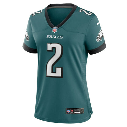 Jahan Dotson Philadelphia Eagles Women's Team Game Jersey - Midnight Green | Nike cheap