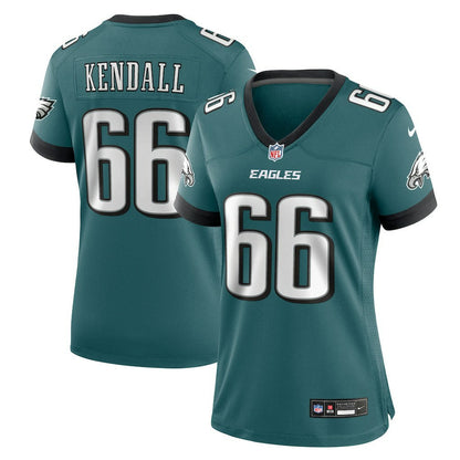 Drew Kendall Philadelphia Eagles Women's Team Game Jersey - Midnight Green | Nike for sale
