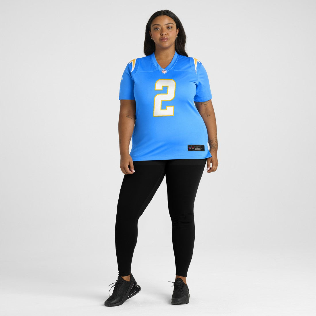 Elijah Molden Los Angeles Chargers Women's Team Game Jersey - Powder Blue | Nike online