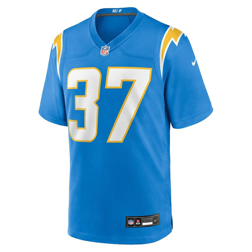 Jordan Oladokun Los Angeles Chargers Team Game Jersey - Powder Blue | Nike for sale