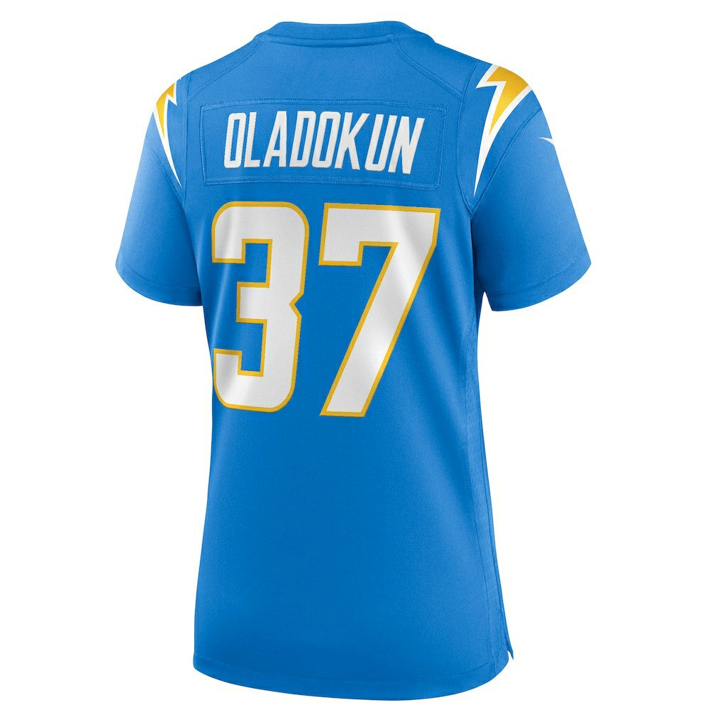 Jordan Oladokun Los Angeles Chargers Women's Team Game Jersey - Powder Blue | Nike cheap