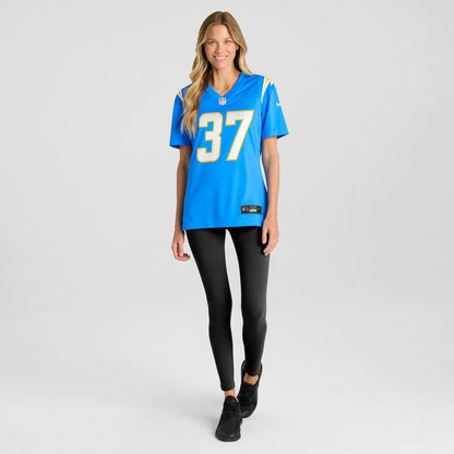 Jordan Oladokun Los Angeles Chargers Women's Team Game Jersey - Powder Blue | Nike cheap