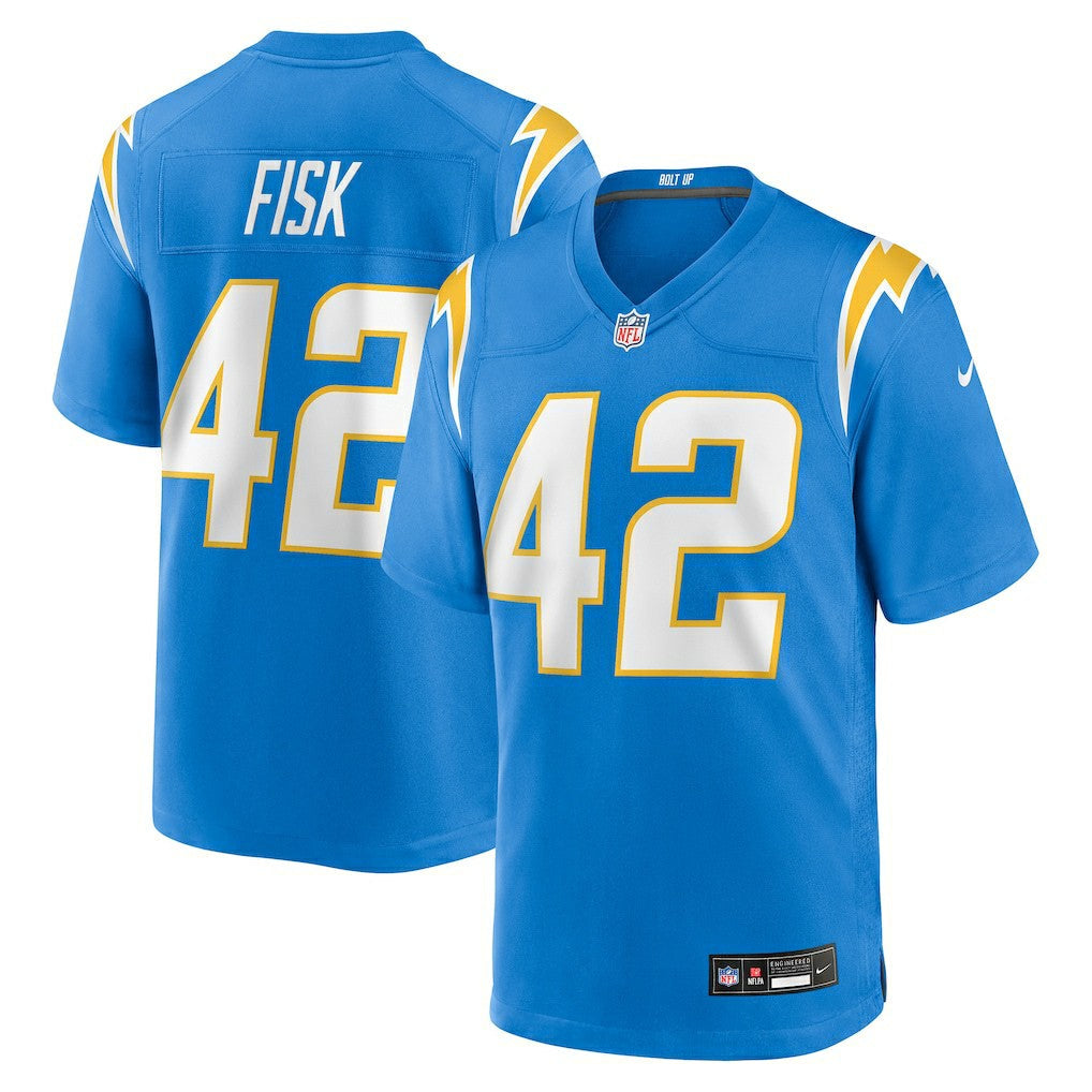 Tucker Fisk Los Angeles Chargers Team Game Jersey - Powder Blue | Nike on sale