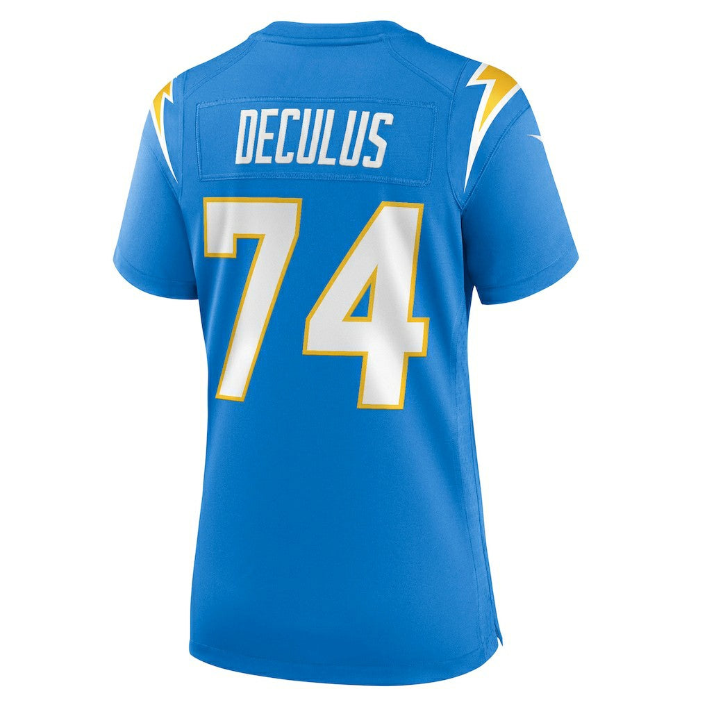 Austin Deculus Los Angeles Chargers Women's Team Game Jersey - Powder Blue | Nike sale