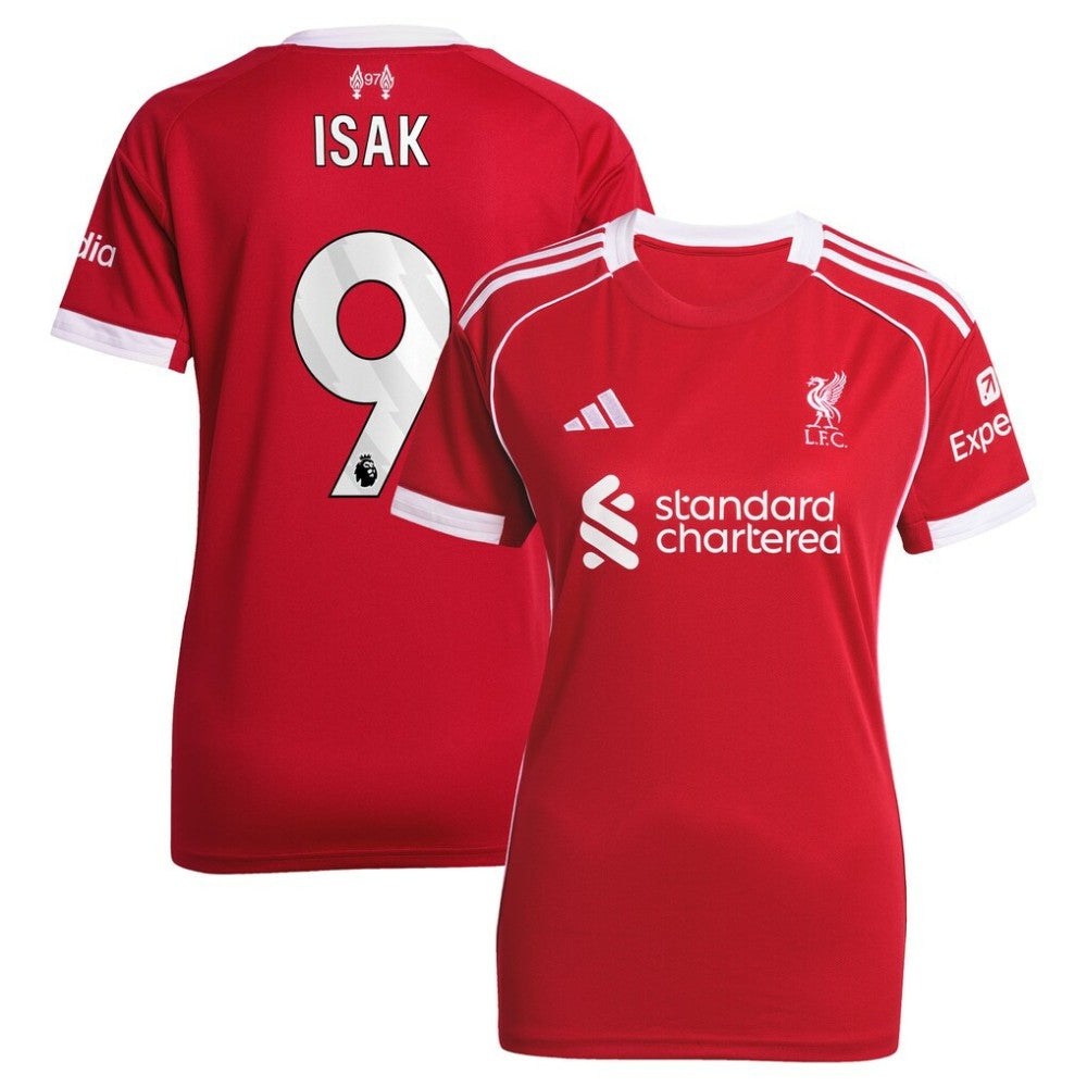 Alexander Isak Liverpool Women's 2025/26 Home Replica Player Jersey - Red | Adidas discount