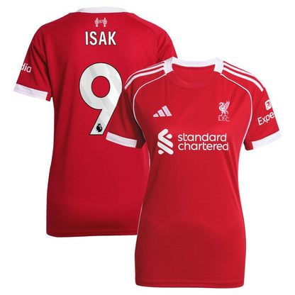 Alexander Isak Liverpool Women's 2025/26 Home Replica Player Jersey - Red | Adidas discount