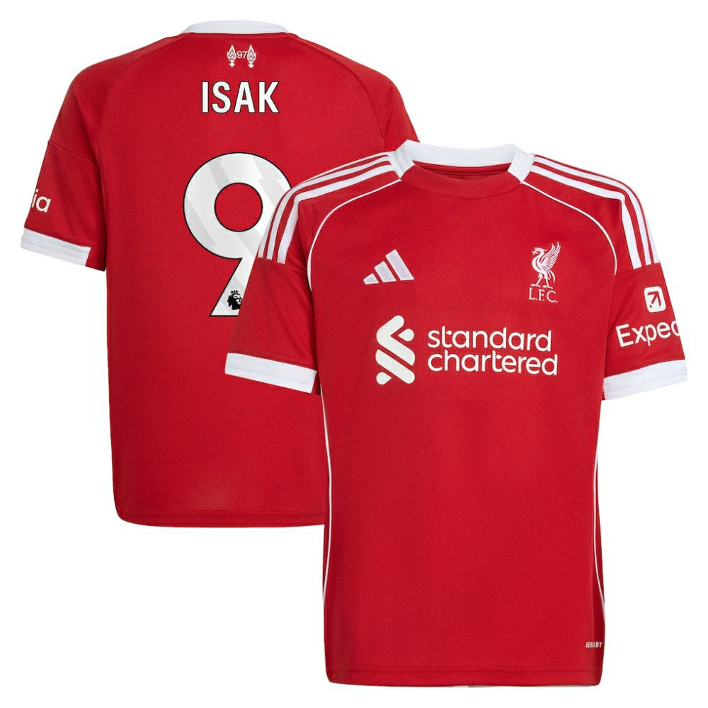 Alexander Isak Liverpool Youth 2025/26 Home Replica Player Jersey - Red | Adidas discount