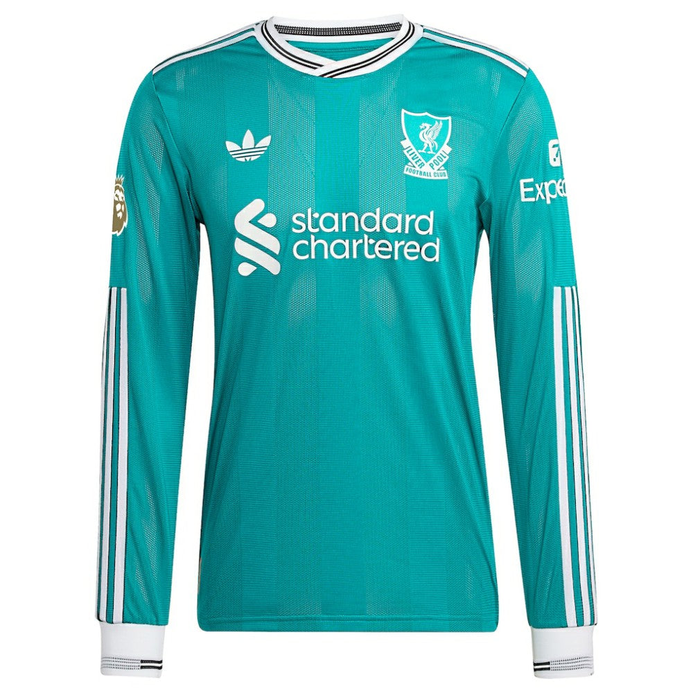 Alexander Isak Liverpool 2025/26 Third Long Sleeve Player Jersey - Green | Adidas sale