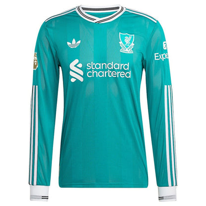 Alexander Isak Liverpool 2025/26 Third Long Sleeve Player Jersey - Green | Adidas sale