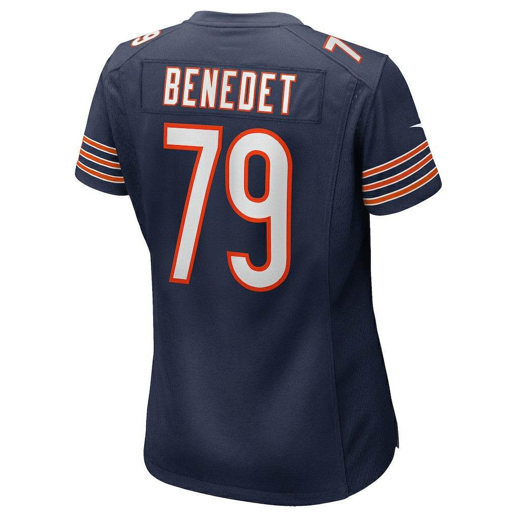 Theo Benedet Chicago Bears Women's Team Game Jersey - Navy | Nike discount