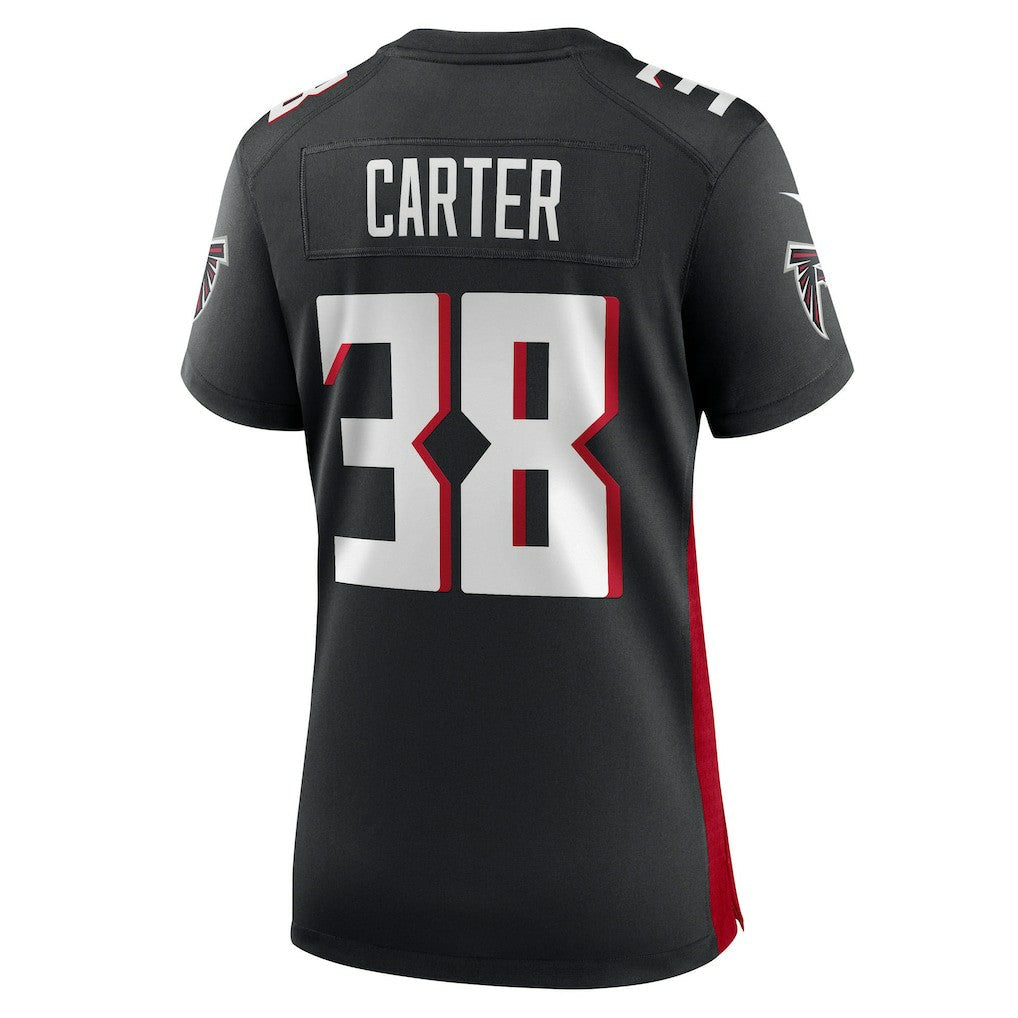 Nathan Carter Atlanta Falcons Women's Team Game Jersey - Black | Nike on sale