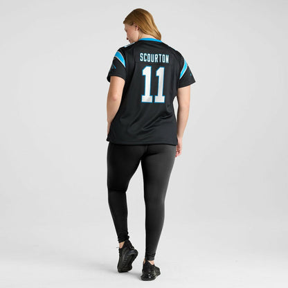 Nic Scourton Carolina Panthers Women's Team Game Jersey - Black | Nike on sale