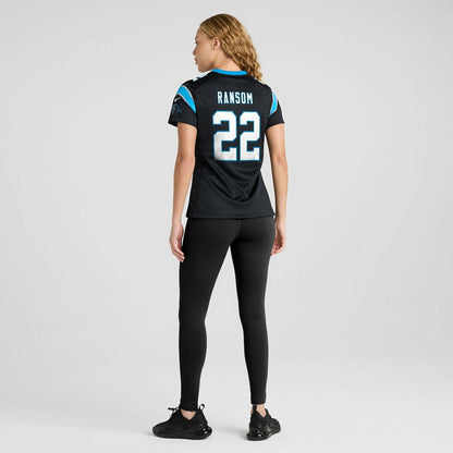 Lathan Ransom Carolina Panthers Women's Team Game Jersey - Black | Nike for sale