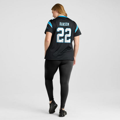 Lathan Ransom Carolina Panthers Women's Team Game Jersey - Black | Nike for sale