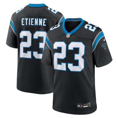 Trevor Etienne Carolina Panthers Team Game Jersey - Black | Nike for sale
