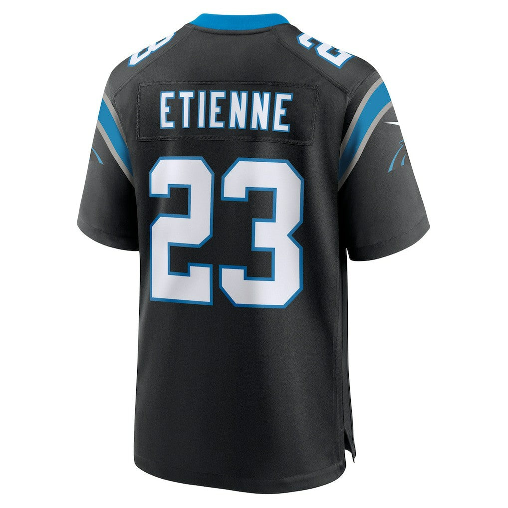 Trevor Etienne Carolina Panthers Team Game Jersey - Black | Nike for sale