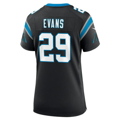 Akayleb Evans Carolina Panthers Women's Team Game Jersey - Black | Nike cheap