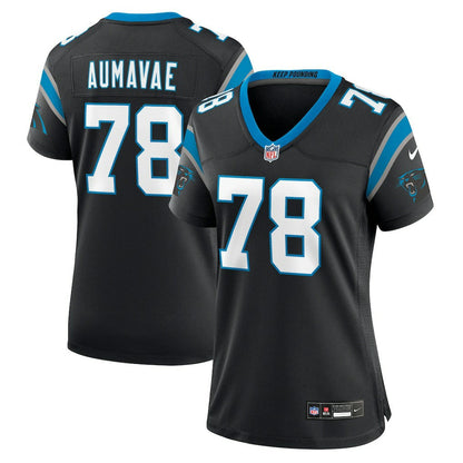 Popo Aumavae Carolina Panthers Women's Team Game Jersey - Black | Nike sale
