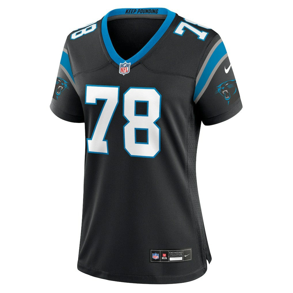 Popo Aumavae Carolina Panthers Women's Team Game Jersey - Black | Nike sale
