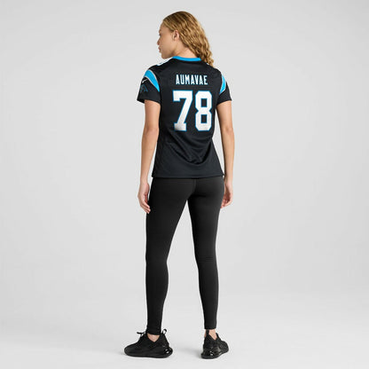 Popo Aumavae Carolina Panthers Women's Team Game Jersey - Black | Nike sale