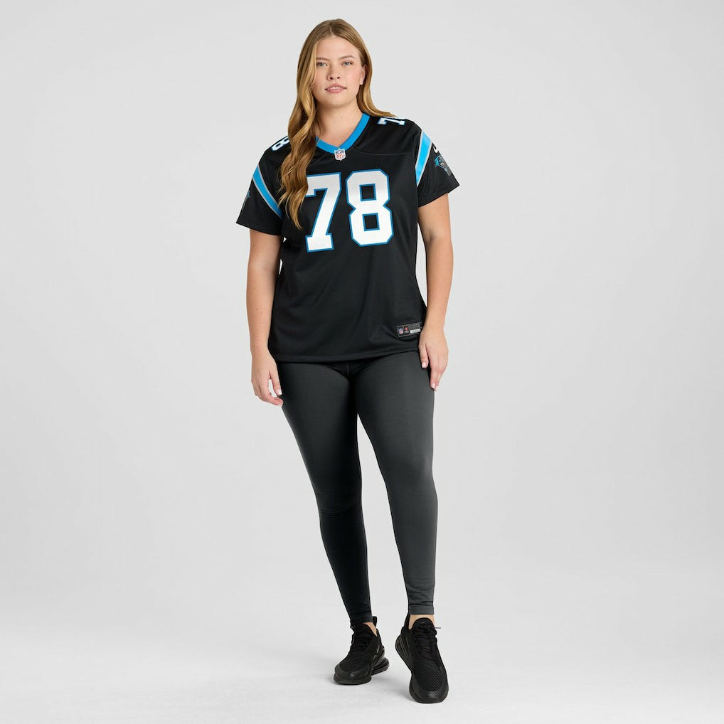 Popo Aumavae Carolina Panthers Women's Team Game Jersey - Black | Nike sale