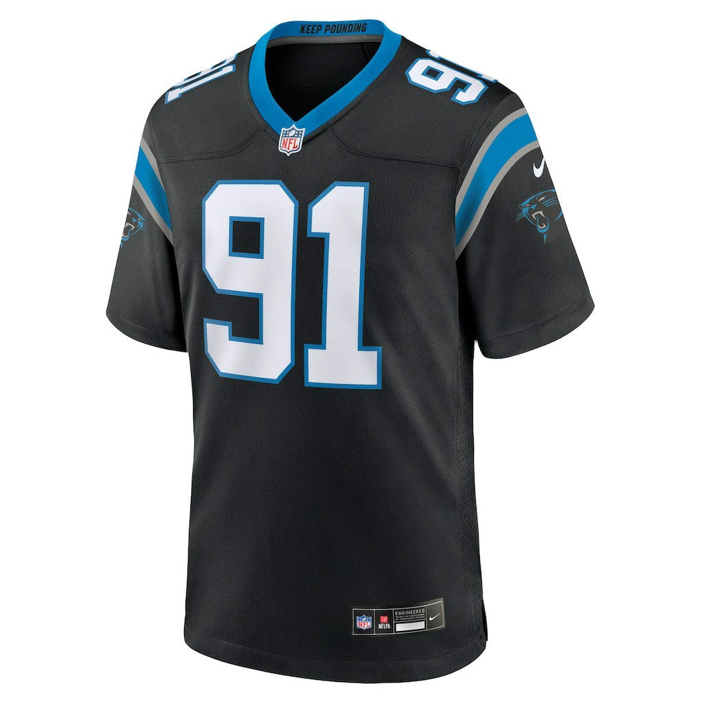 Patrick Jones II Carolina Panthers Team Game Jersey - Black | Nike on sale