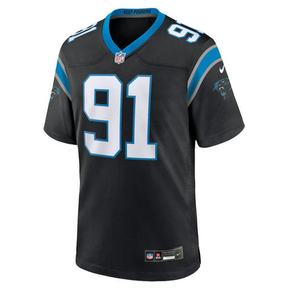 Patrick Jones II Carolina Panthers Team Game Jersey - Black | Nike on sale