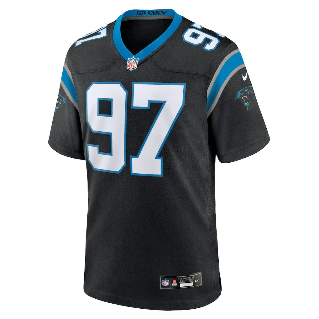 Bobby Brown III Carolina Panthers Team Game Jersey - Black | Nike for sale