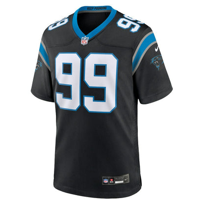 Tershawn Wharton Carolina Panthers Team Game Jersey - Black | Nike outlet