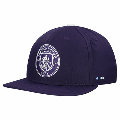 Manchester City Unisex Locale Snapback Hat - Purple online