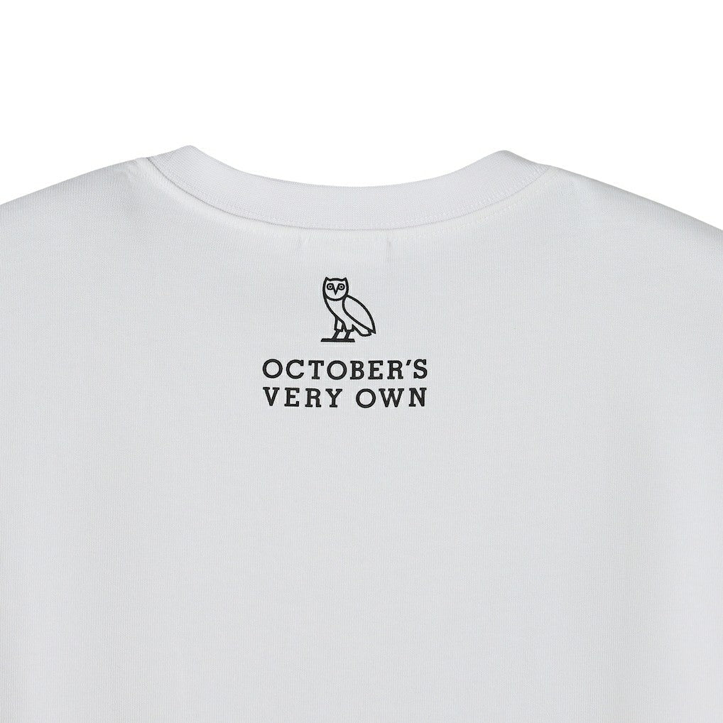 Brooklyn Nets OVO x NBA Heavyweight T-Shirt - White cheap