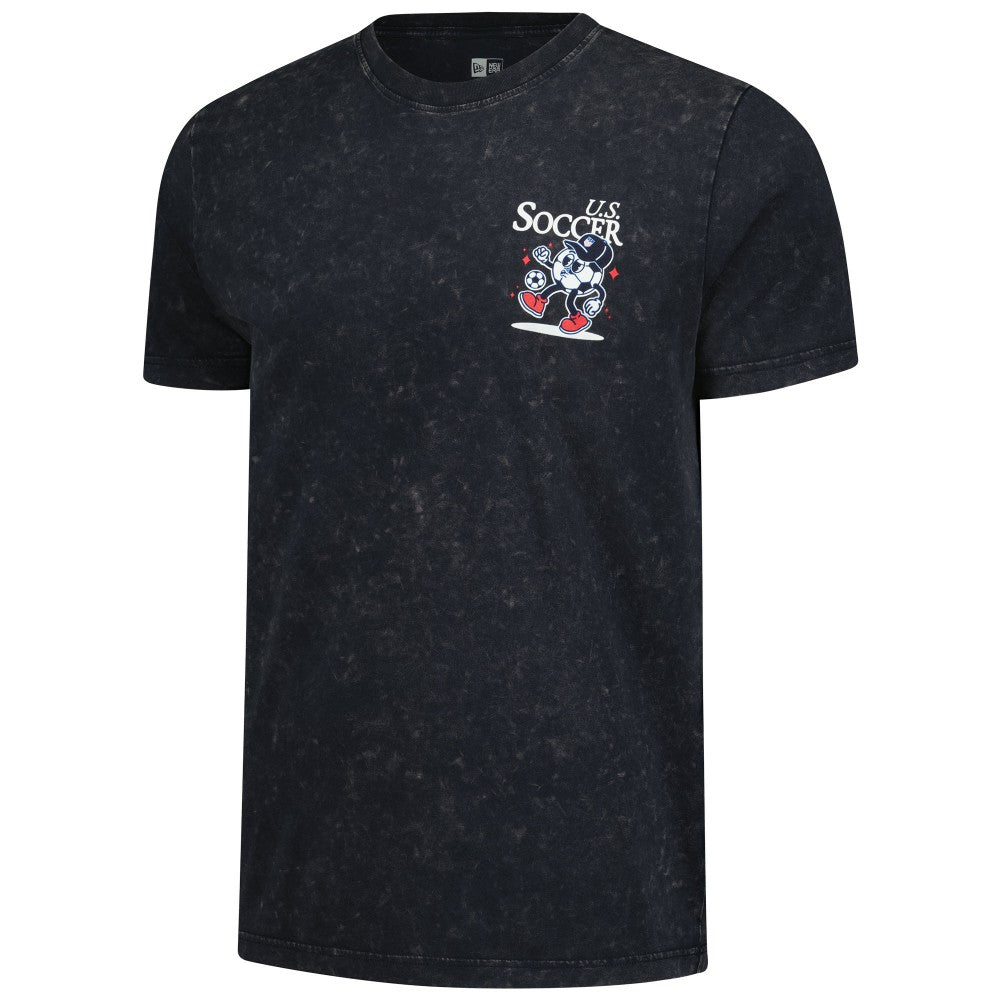 USMNT New Era Old School Sport Washed T-Shirt - Navy | New Era cheap