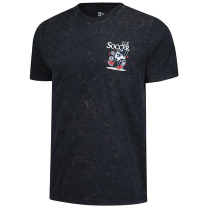 USMNT New Era Old School Sport Washed T-Shirt - Navy | New Era cheap