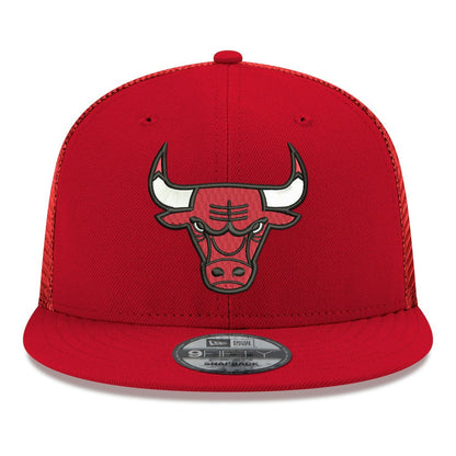 Chicago Bulls Core Logo Meshback 9FIFTY Snapback Hat - Red | New Era cheap