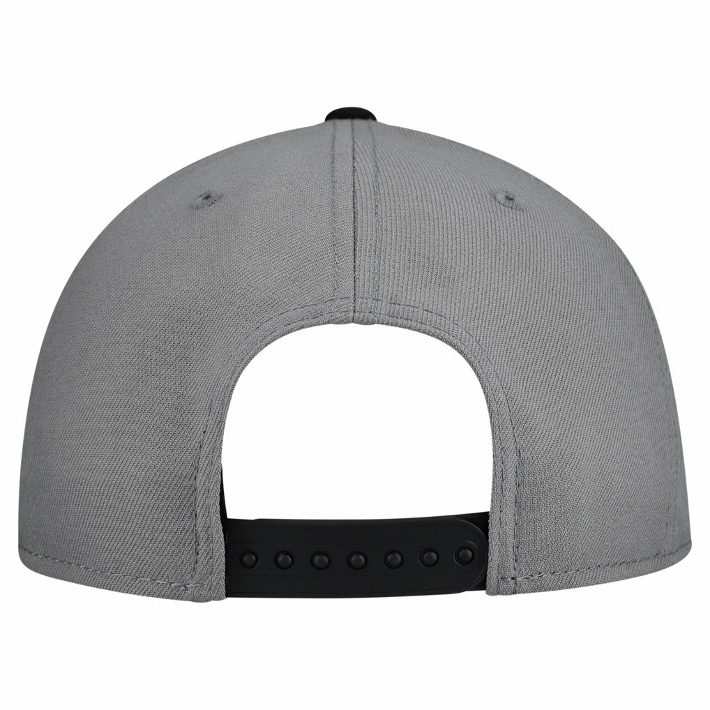Chicago Bulls Core Logo Storm Gray Two-Tone 9FIFTY Snapback Hat - Gray | New Era on sale