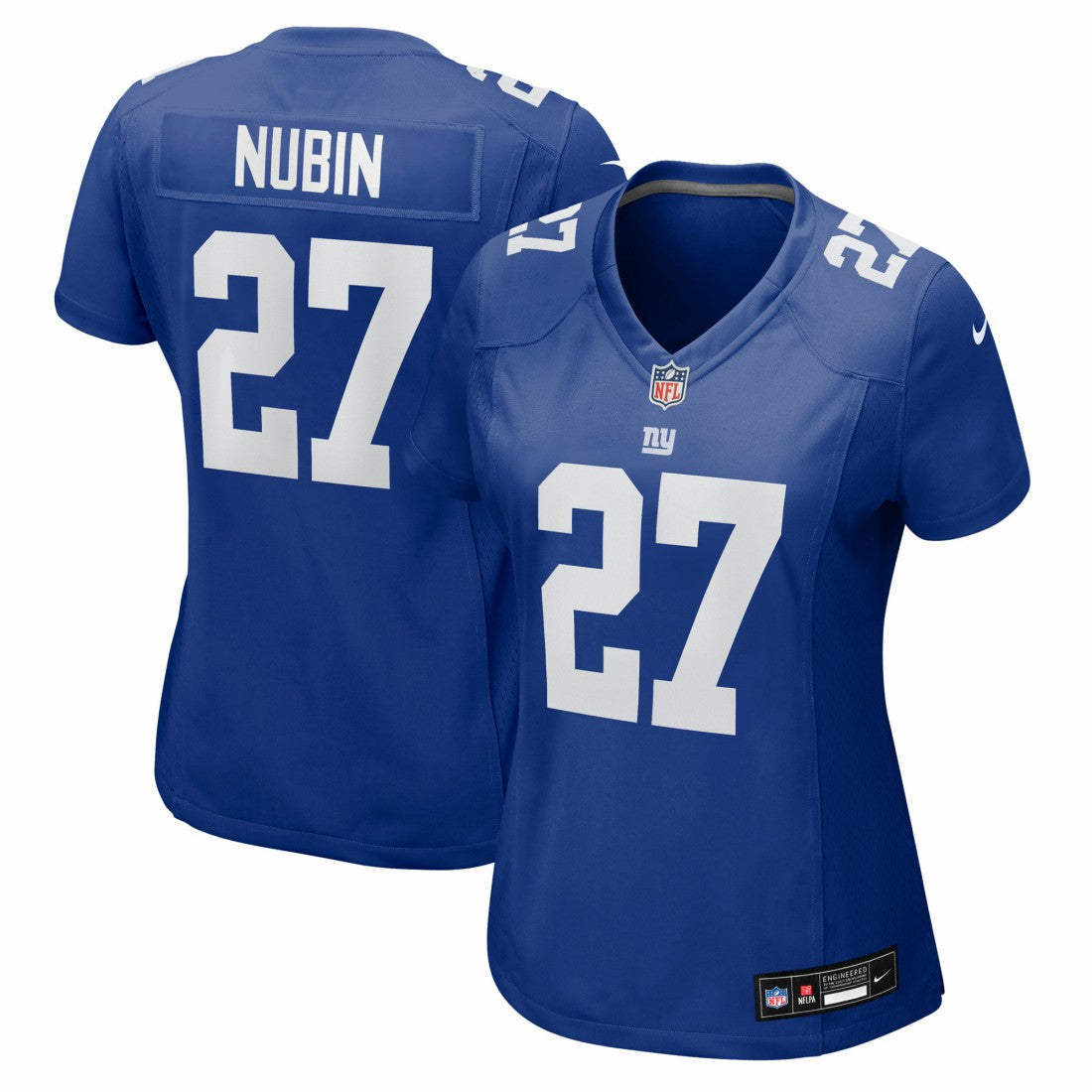 Tyler Nubin New York Giants Women's Team Game Jersey - Royal | Nike for sale