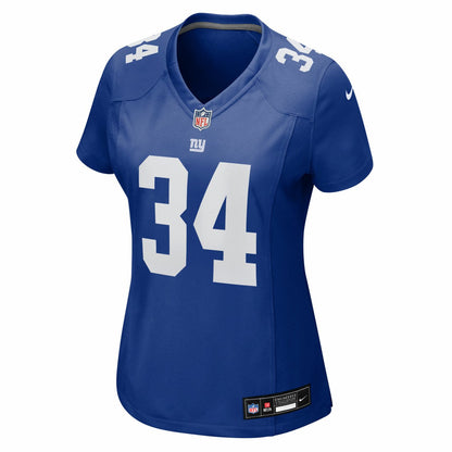 Beau Brade New York Giants Women's Team Game Jersey - Royal | Nike online