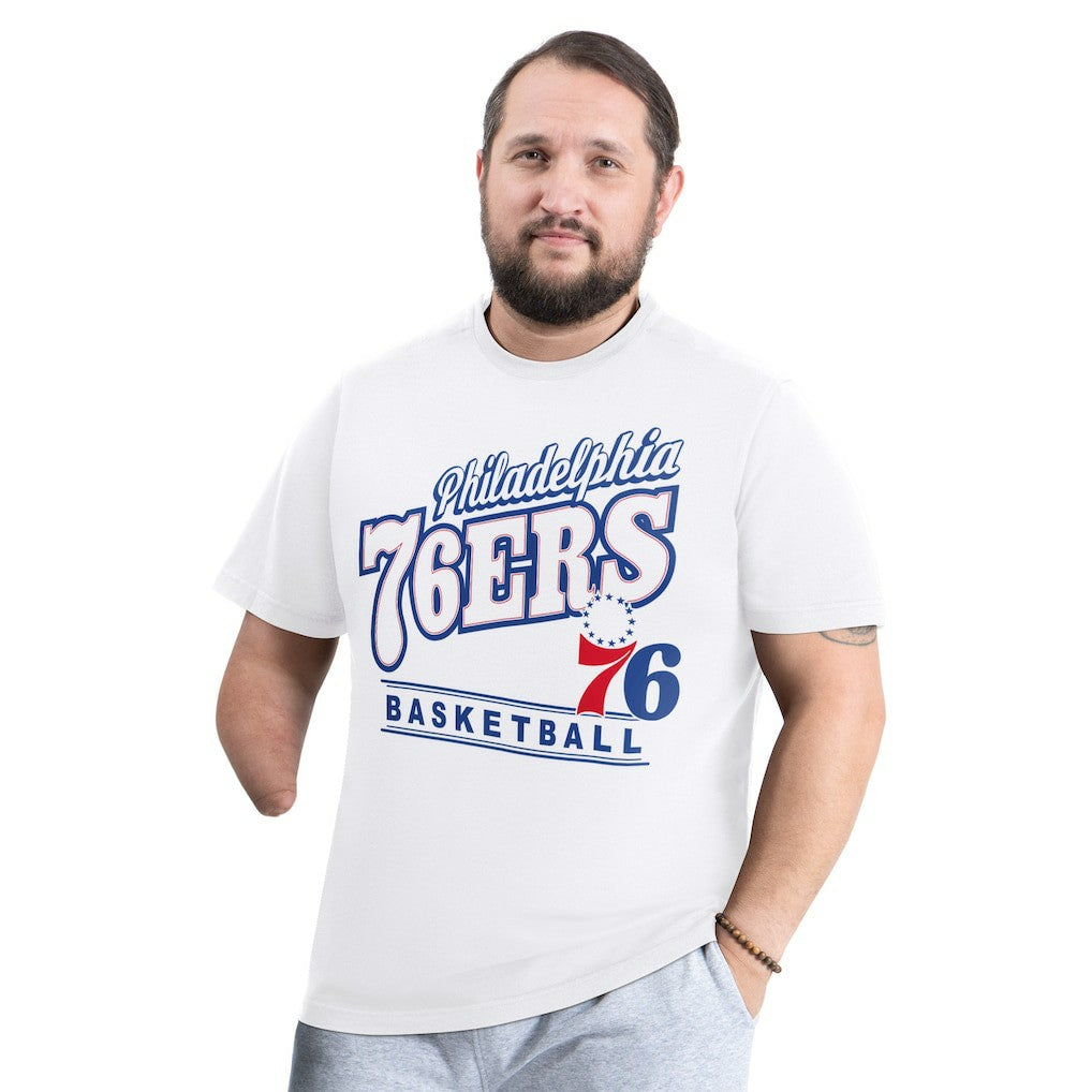 Philadelphia 76ers G-III Sports by Carl Banks Adaptive Headliner T-Shirt - White outlet
