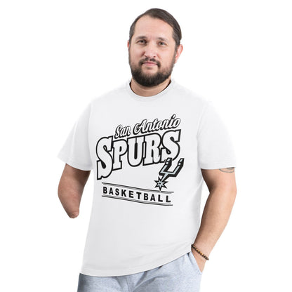 San Antonio Spurs G-III Sports by Carl Banks Adaptive Headliner T-Shirt - White sale
