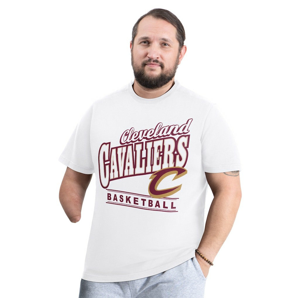 Cleveland Cavaliers G-III Sports by Carl Banks Adaptive Headliner T-Shirt sale - White for sale