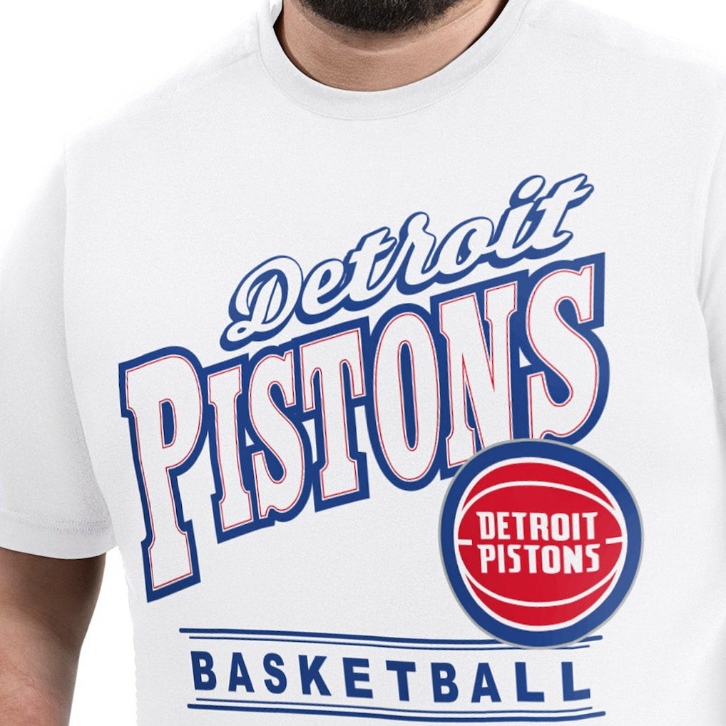 Detroit Pistons G-III Sports by Carl Banks Adaptive Headliner T-Shirt sale - White shop