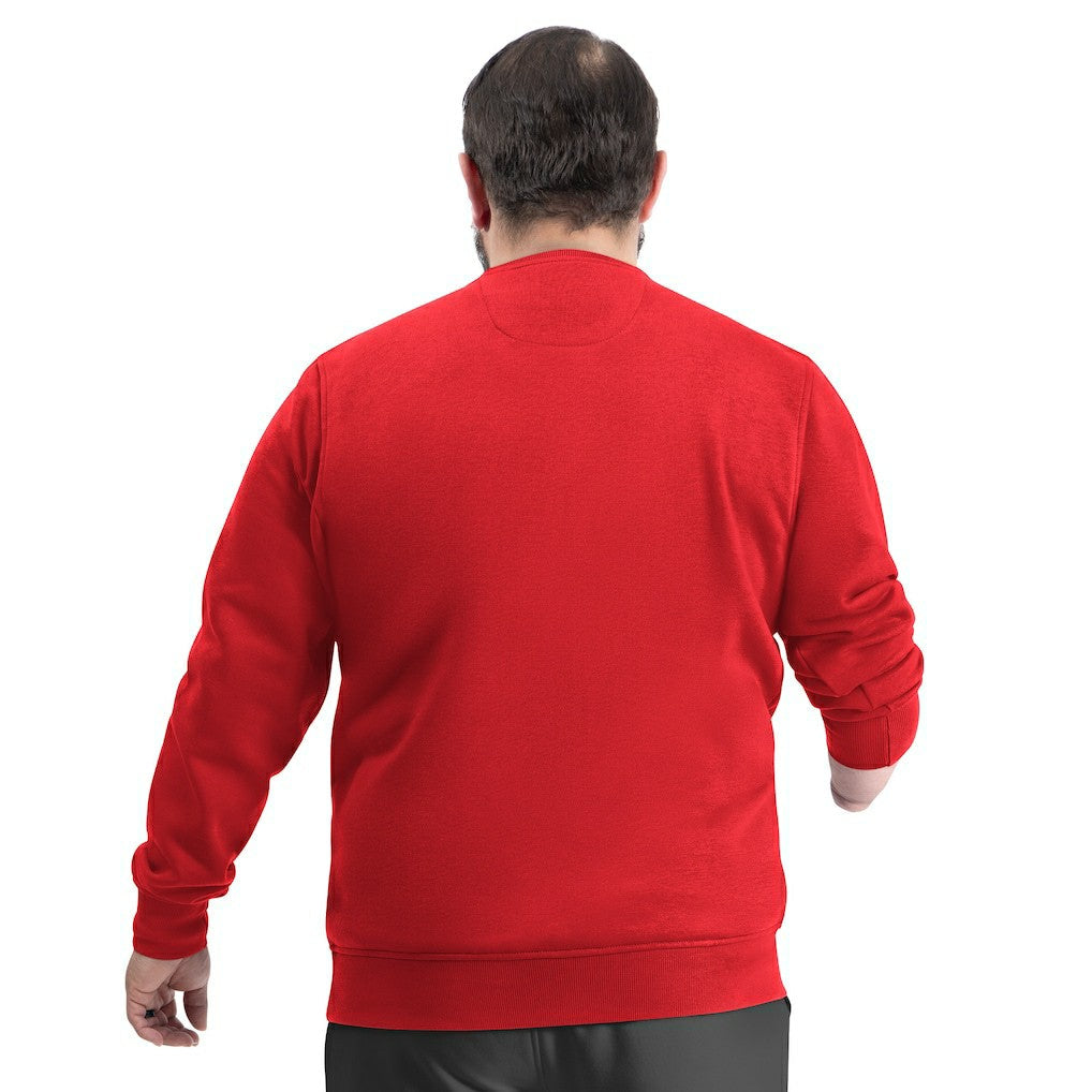 Atlanta Hawks G-III Sports by Carl Banks Adaptive Headliner Fleece Crewneck Sweatshirt - Red outlet