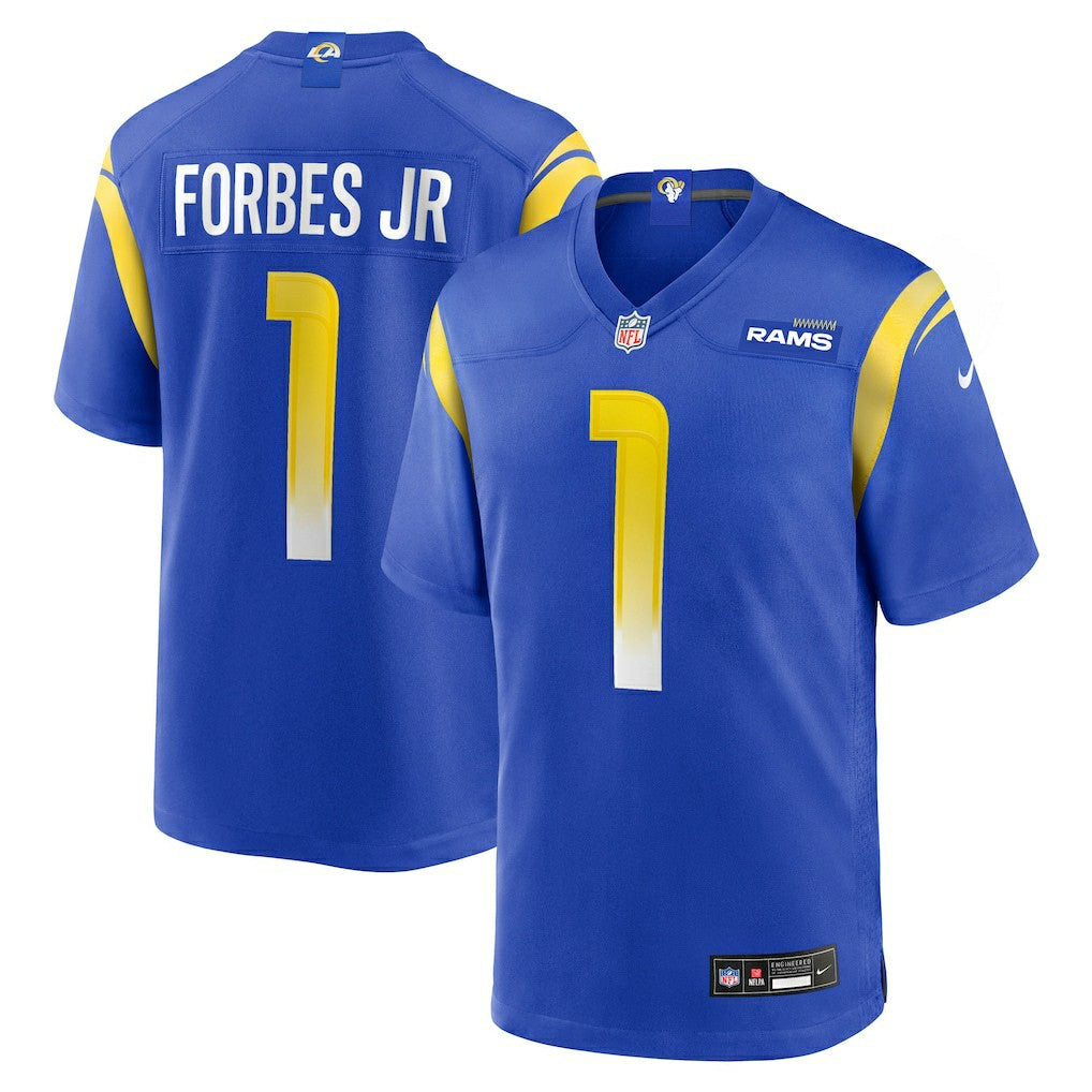Emmanuel Forbes Jr. Los Angeles Rams Team Game Jersey - Royal | Nike for sale