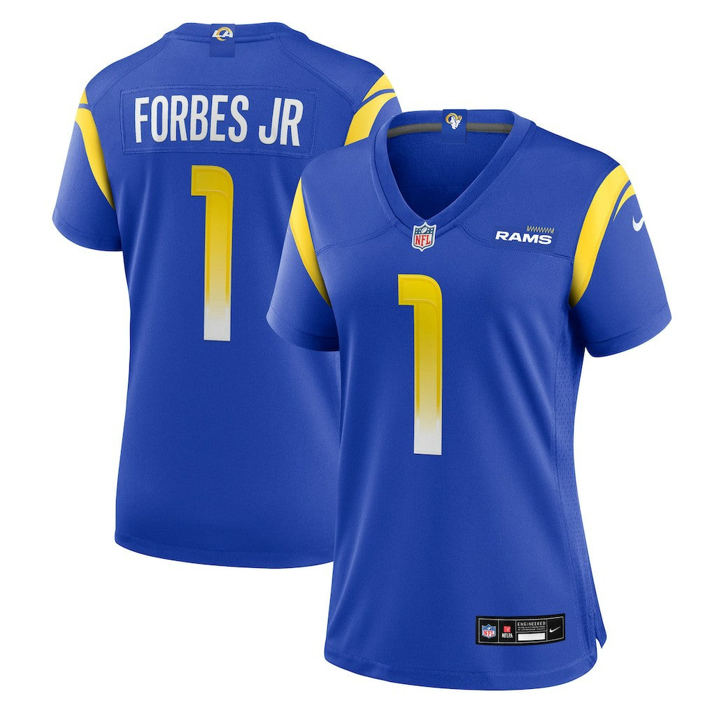 Emmanuel Forbes Jr. Los Angeles Rams Women's Team Game Jersey - Royal | Nike on sale