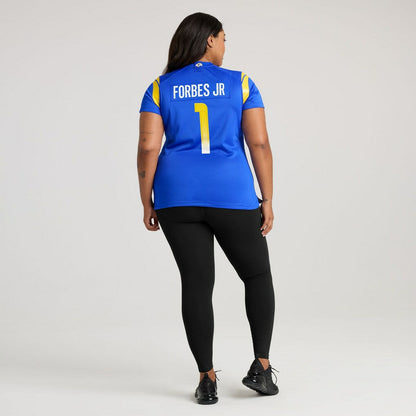 Emmanuel Forbes Jr. Los Angeles Rams Women's Team Game Jersey - Royal | Nike on sale