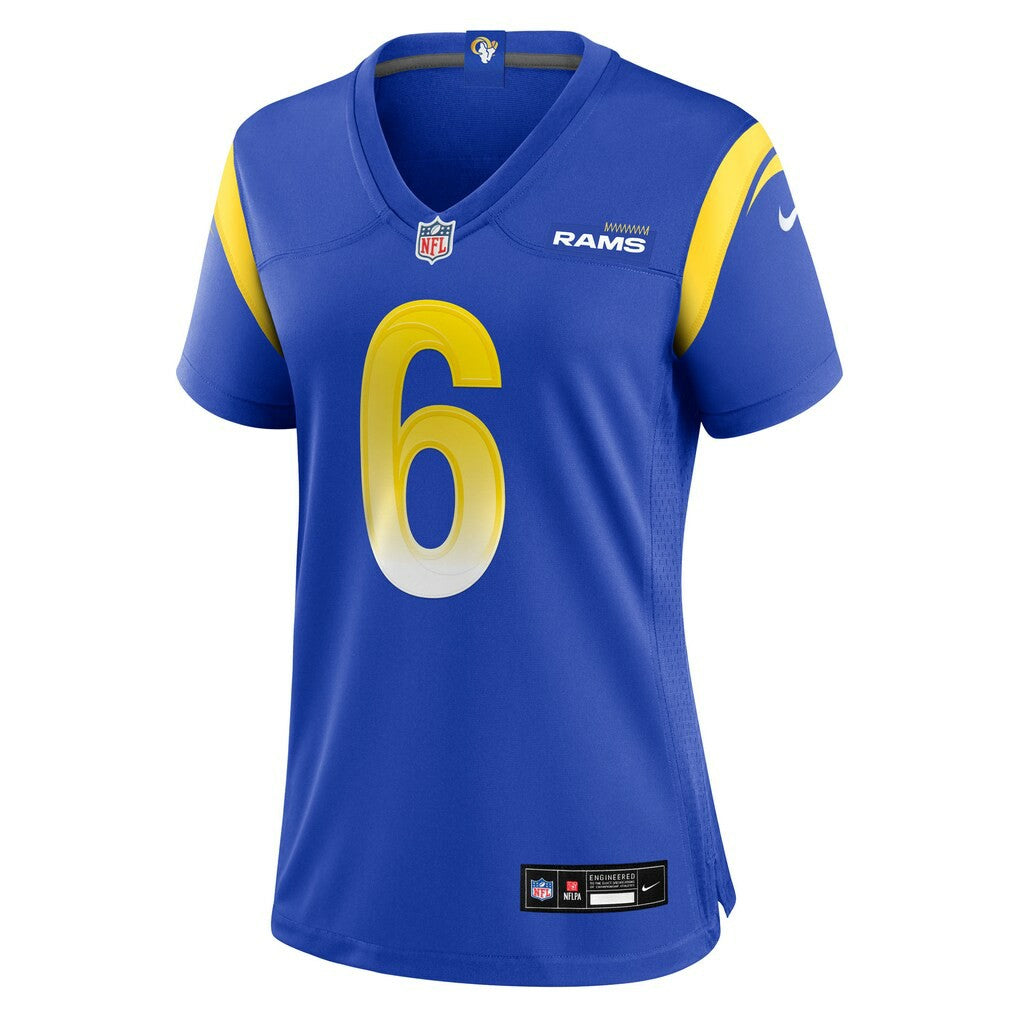 Nick Hampton Los Angeles Rams Women's Team Game Jersey - Royal | Nike sale