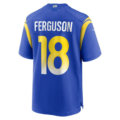 Terrance Ferguson Los Angeles Rams Team Game Jersey - Royal | Nike sale