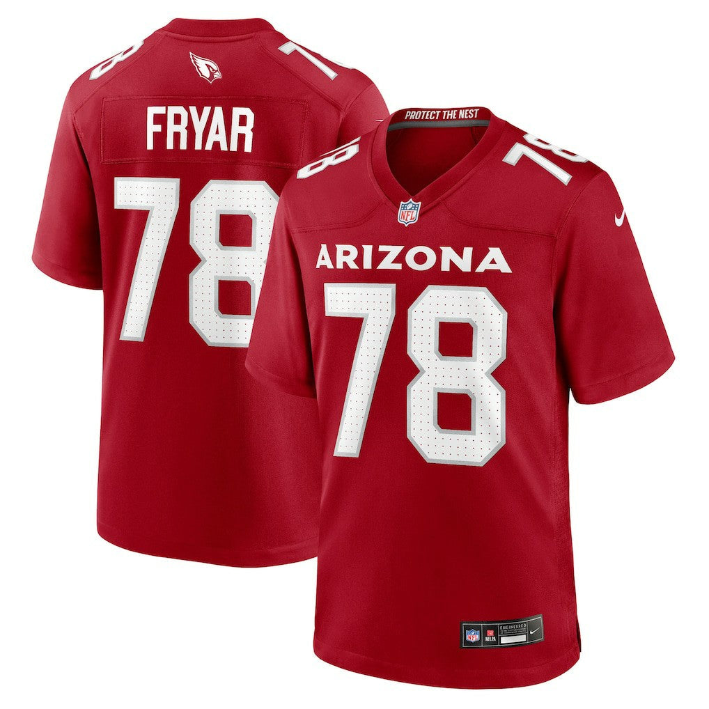 Josh Fryar Arizona Cardinals Team Game Jersey - Cardinal | Nike discount