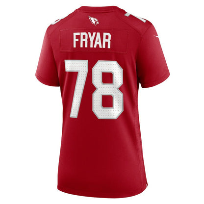 Josh Fryar Arizona Cardinals Women's Team Game Jersey - Cardinal | Nike on sale