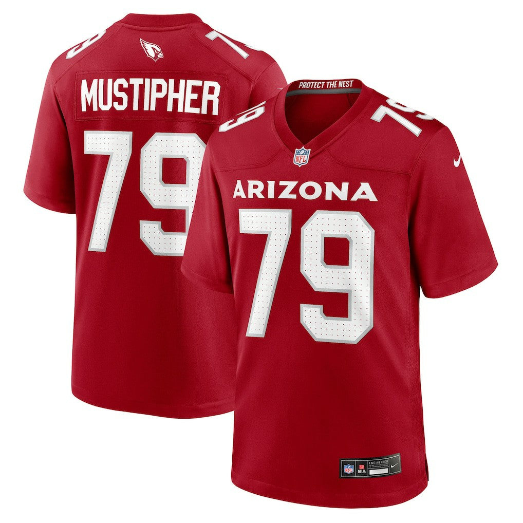PJ Mustipher Arizona Cardinals Team Game Jersey - Cardinal | Nike outlet